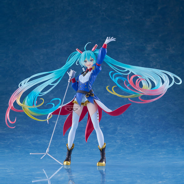 Pre-Order BANPRESTO EVOLVE - Gundam 45th Anniversary x Hatsune Miku Collaboration Figure