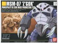 Backorder HGUC No. 006 MSM-07 Z'Gok Mass Production Type