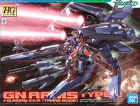 Backorder HG Gundam 00 GN Arms Type E + Gundam Exia (Trans Mode)