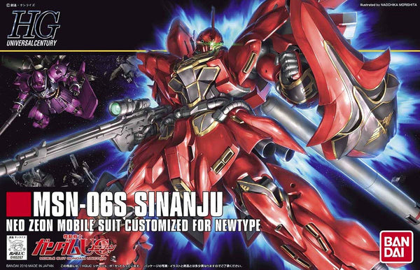 Backorder HGUC No. 116 MSN-06S Sinanju 042025