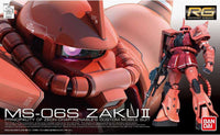 Backorder RG No. 02 MS-06S Char Zaku II 052025