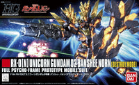 Backorder HGUC No. 175 RX-0[N] UNICORN GUNDAM 02 Banshee Norn Destroy Mode 052025