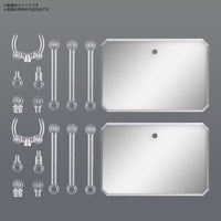 Pre-Order Action Base 6 (Clear Color) Mirror Sticker Set