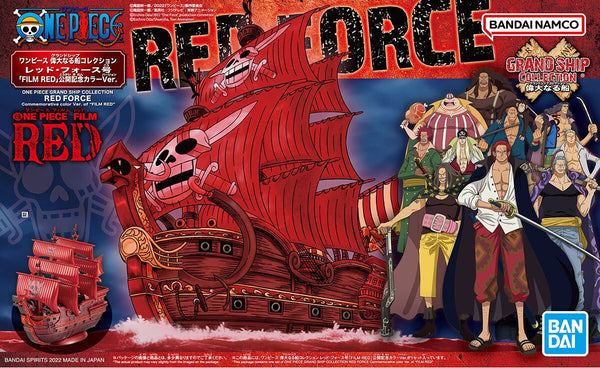 One Piece Grand Ship Collection Red Force FILM RED Commemorative Color Ver.